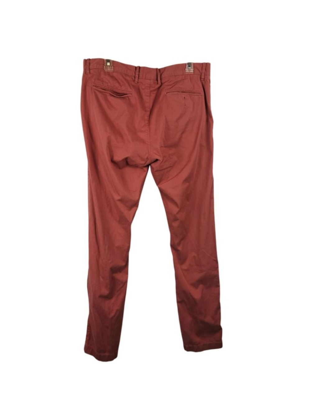J.Crew Stretch Women's 34 Chino Trouser Pants Dusty Red Slim Fit Business Casual - Picture 2 of 12